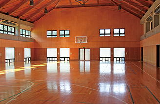 会津山村道場体育館